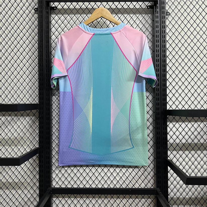 FC Barcelona 2025/26 Pink Blue Gradient Shirt