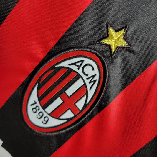 AC Milan 2006/07 Retro Long Sleeves Home Shirt